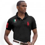 Classic-Fit Flag Polo